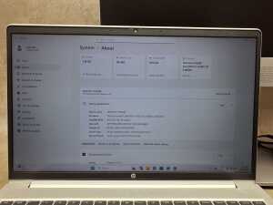 HP Pro Book laptop plus keyboard, monitor, mouse and cables - 2