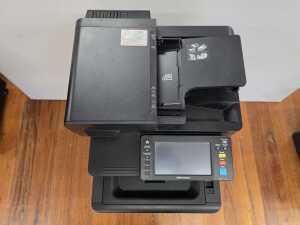 Kyocera printer copier MA3500ci on mobile cabinet stand - 2