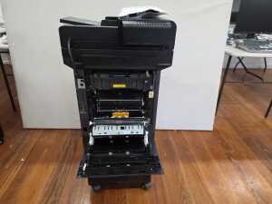 Kyocera printer copier MA3500ci on mobile cabinet stand - 7