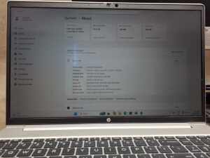 HP ProBook laptop plus keyboard, monitor, mouse and cables - 2