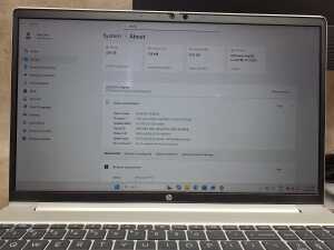 HP ProBook laptop plus keyboard, monitor, mouse and cables - 2