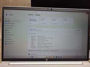 HP ProBook laptop plus keyboard, monitor, mouse and cables - 2