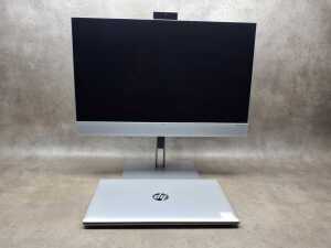 HP ProBook laptop plus keyboard, monitor, mouse and cables - 4