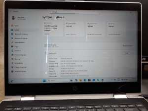 HP ProBook laptop plus keyboard, monitor, mouse and cables - 2