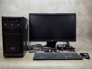 Republic of Gamers PC & HP monitor