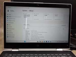 HP ProBook laptop plus keyboard, LG monitor, mouse and cables - 2