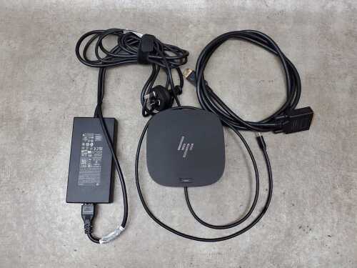 HP G2 Thunderbolt Dock 120W G2 with Power Adapter