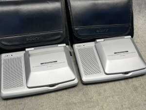 Two Sony ICF-SW07 worldband portable radios - 3