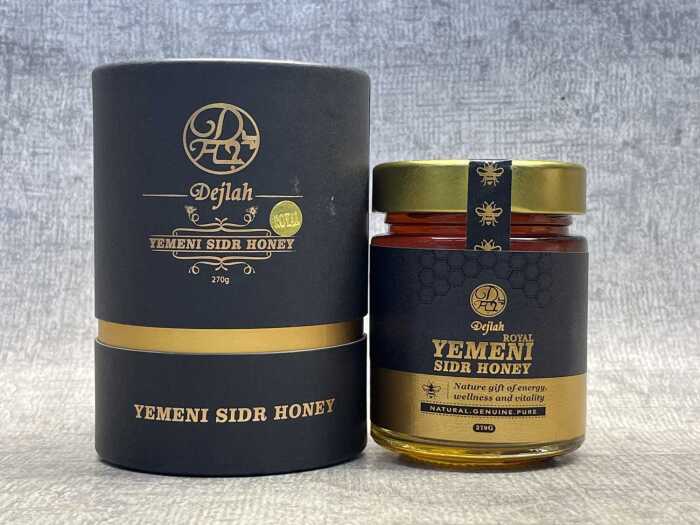 Jar of Dejlah Royal Yemeni Sidr Honey