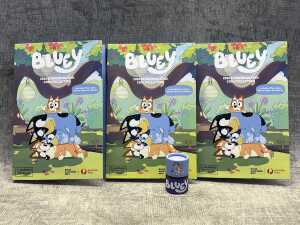 Three Bluey uncirculated coin sets