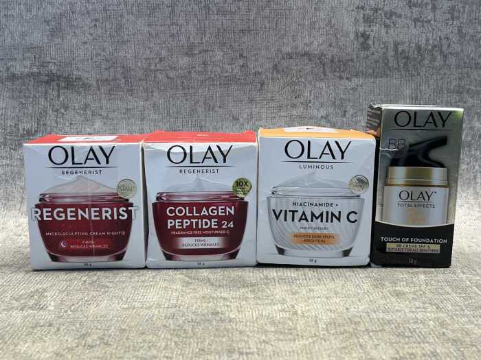 Group of Olay products