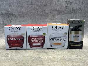 Group of Olay products