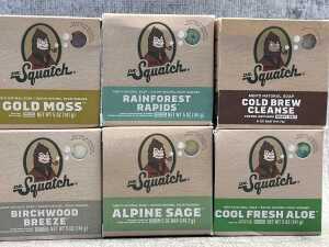 Group of Dr. Squatch soap - 3