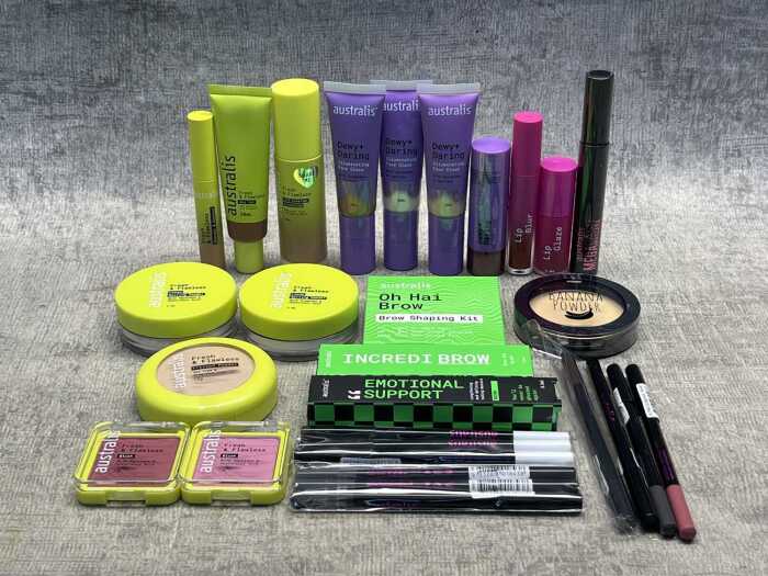 Group of Australis beauty products