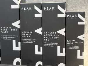 Group of Peak Active skincare products - 3