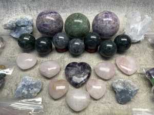 Group of crystals & gemstones - 2