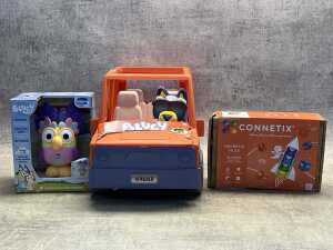 Group of Kids toys