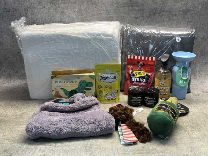 Group of pet products
