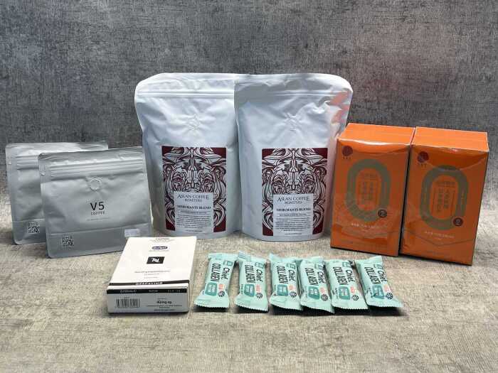 Group of food & drink