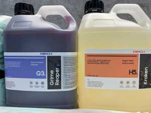 Group of car cleaning products - 2