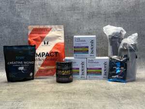 Group of sport supplements