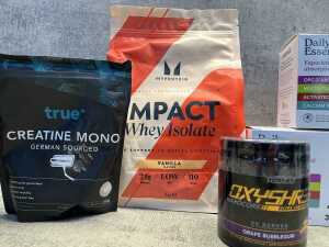 Group of sport supplements - 2