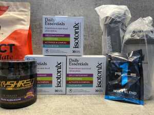 Group of sport supplements - 3