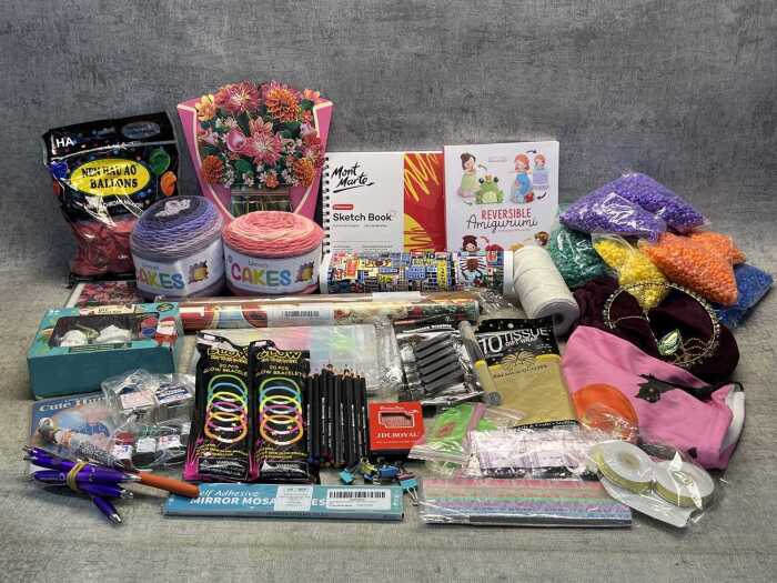 Group of arts & crafts