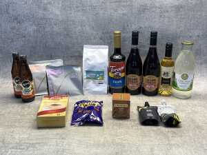Group of food & drinks