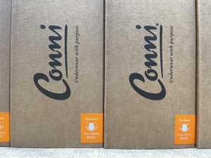 Five pairs of Conni Tackers children's briefs size AU 6-8 - 2