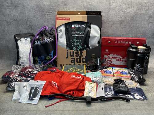 Group of sporting products