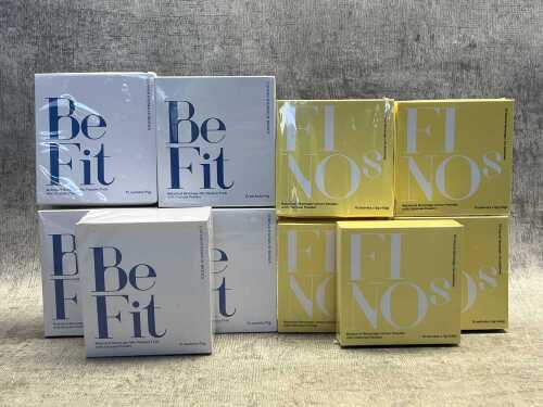 Five Be Fit & five FI NO's Botanical Powders
