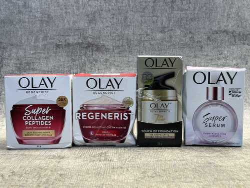 Group of Olay products