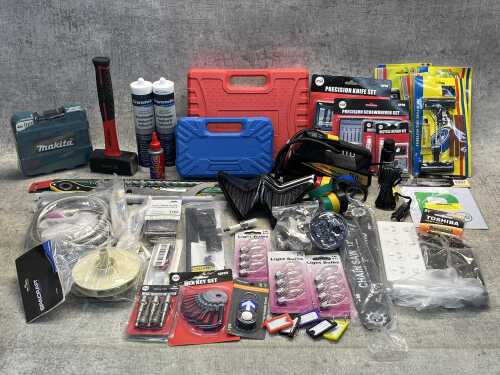 Group of garage products