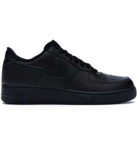 Nike Air Force 1 '07 'Triple Black', Women's US 7.5*