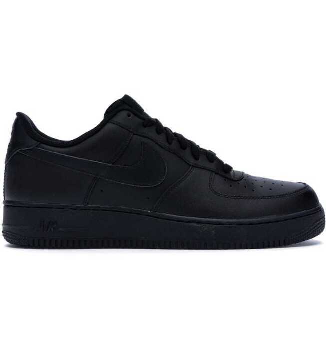 Nike Air Force 1 '07 'Triple Black', Women's US 7.5*