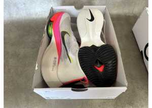 Nike Air Zoom Alphafly Next Flyknit White Pink, Men's US 12* - 5