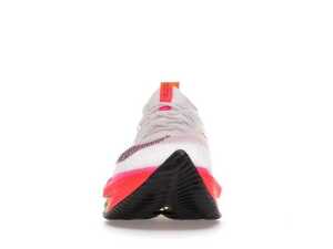 Nike Air Zoom Alphafly Next Flyknit White Pink, Men's US 12.5* - 2