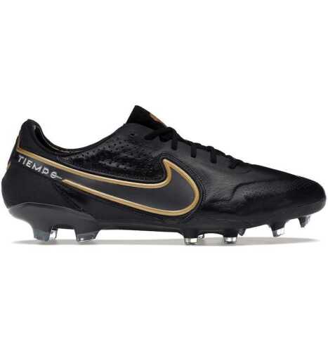 Nike Tiempo Legend 9 Elite FG 'Black Metallic Gold', Men's US 7*