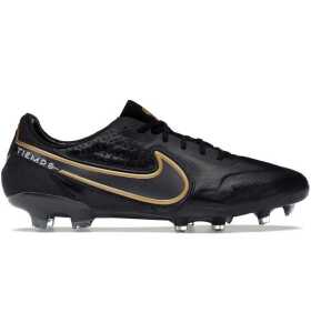 Nike Tiempo Legend 9 Elite FG 'Black Metallic Gold', Men's US 7*