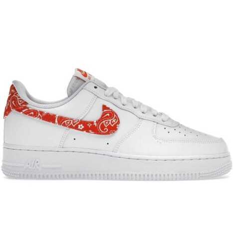Nike Air Force 1 '07 Essential 'White Rush Orange', Women's US 8*