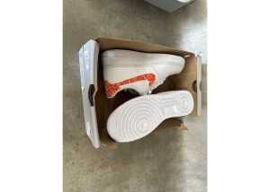 Nike Air Force 1 '07 Essential 'White Rush Orange', Women's US 8* - 5