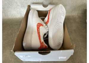 Nike Air Force 1 '07 Essential 'White Rush Orange', Women's US 8* - 5