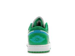 Nike Air Jordan 1 Low 'Lucky Green Aquatone', Women's US 9.5* - 3