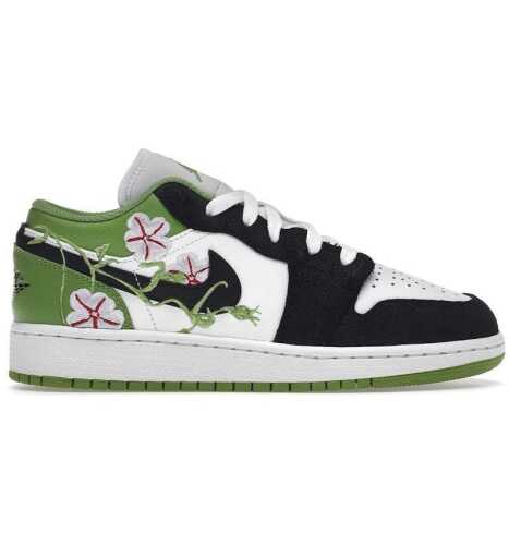 Nike Air Jordan 1 Low SE 'Floral Vines', Kids US 5Y*
