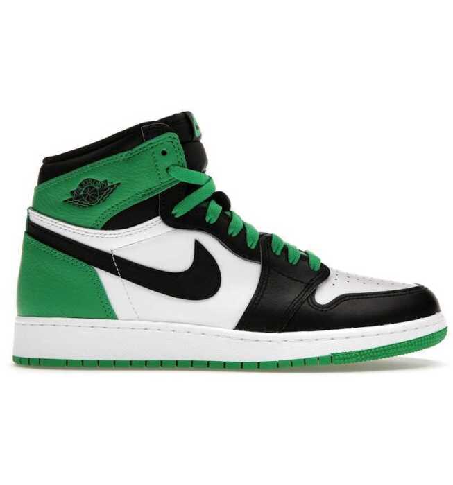 Nike Air Jordan 1 Retro High OG 'Lucky Green', Kids US 5Y*