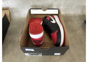 Nike Air Jordan 1 Low 'Alternate Bred Toe', Kids US 6Y* - 5