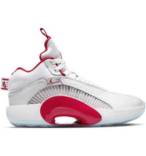 Nike Air Jordan 35 'White Fire Red', Kids US 5Y
