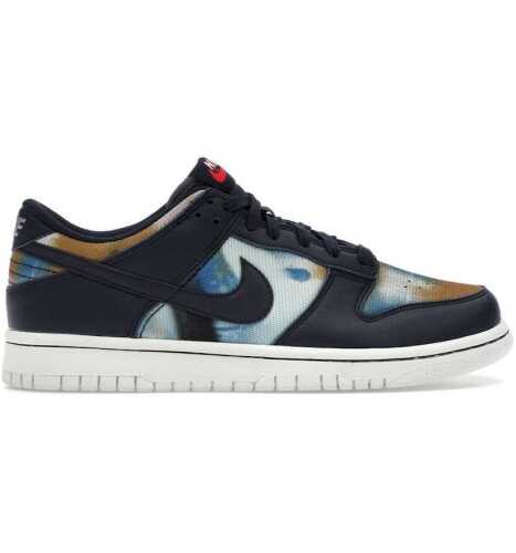 Nike Dunk Low SE 'Graffiti Navy', Kids US 5Y*