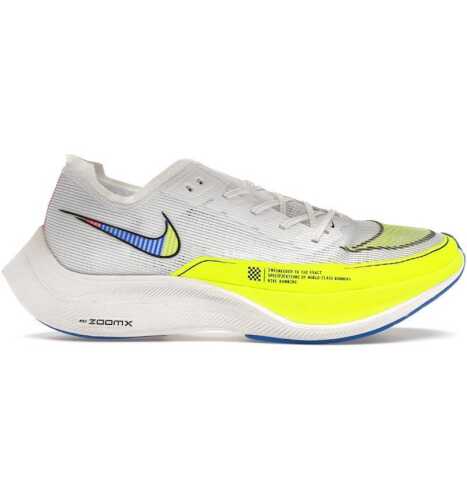 Nike ZoomX Vaporfly Next 2 'White Volt Racer Blue', Men's US 8*